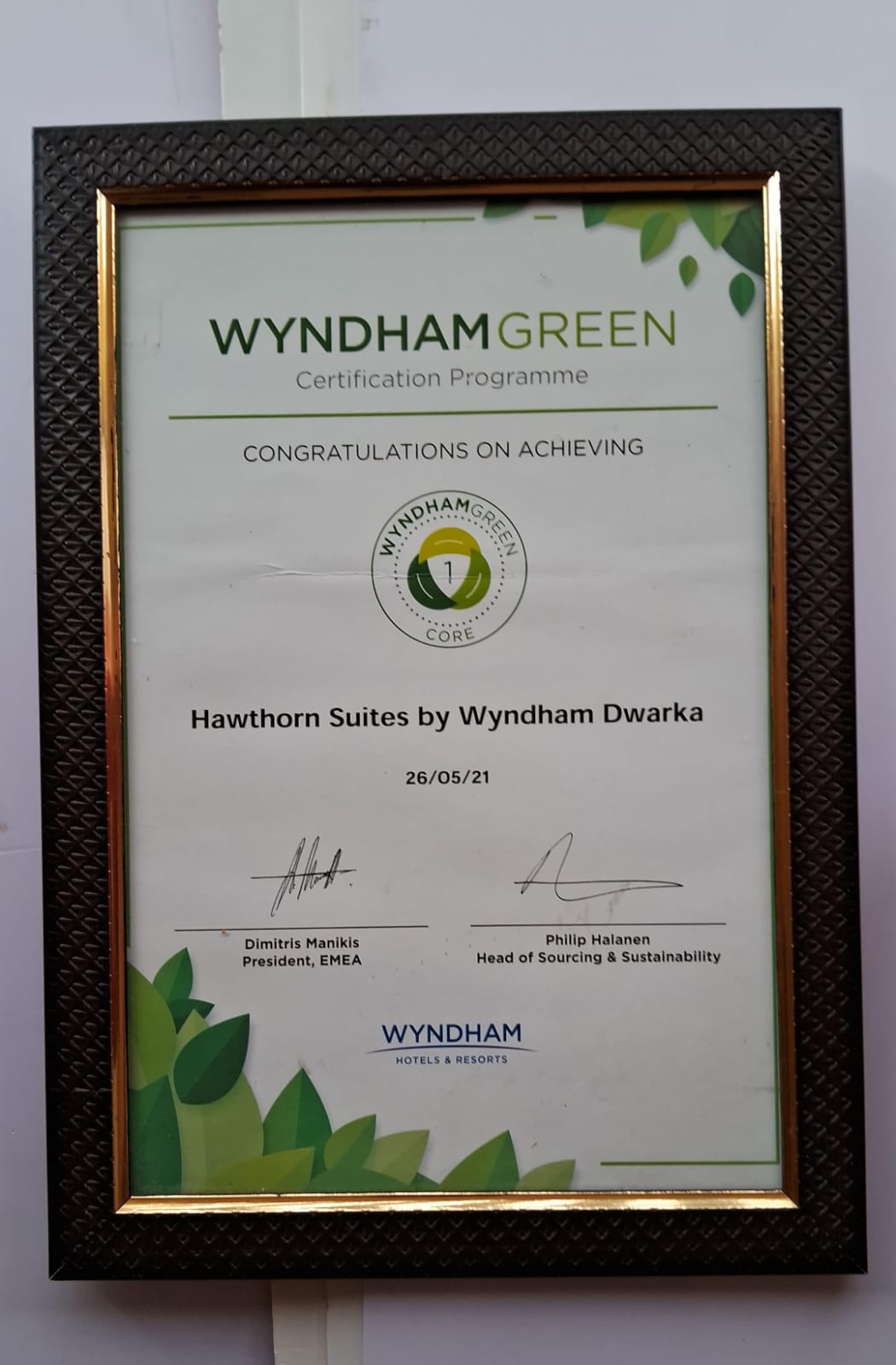 Award & Certificate 3