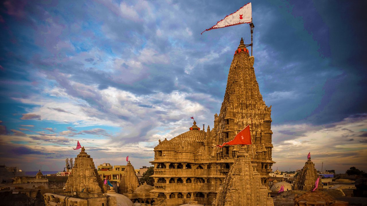 Dwarkadhish Temple near Hawthorn Suites Dwarka