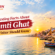 Pilgrims on the steps of Gomti Ghat in Dwarka where the Gomti River meets the Arabian Sea near Dwarkadhish Temple