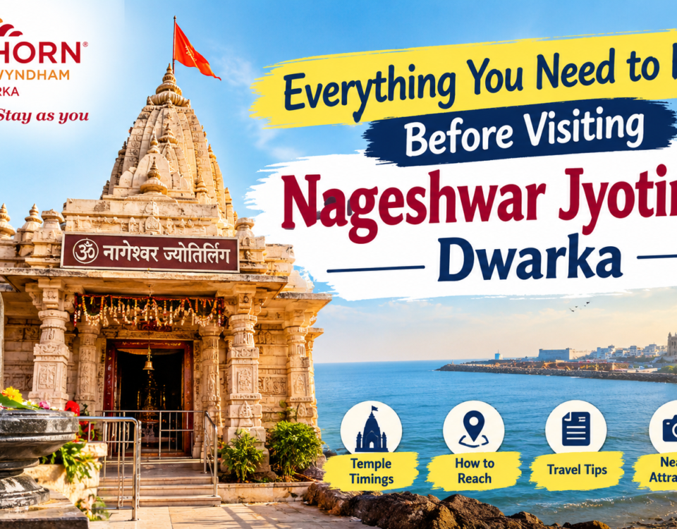 Nageshwar Jyotirling temple near Dwarka, Gujarat, dedicated to Lord Shiva
